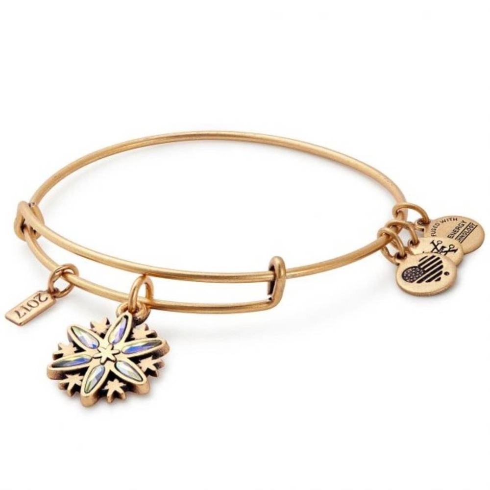 Alex and Ani Limited Edition Snowflake Bracelet